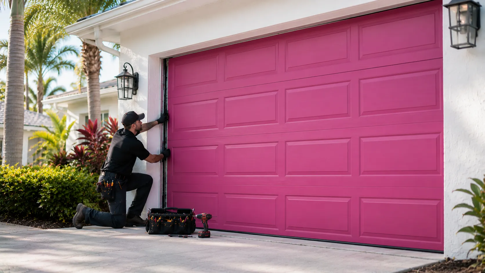 Tell us what’s wrong - Port Huron garage door service