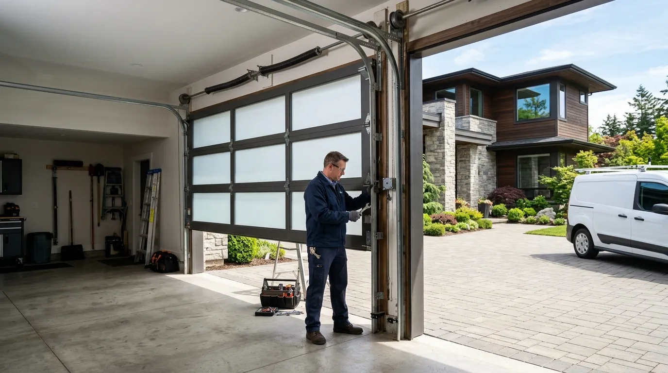 Repaired & tested - Port Huron garage door service