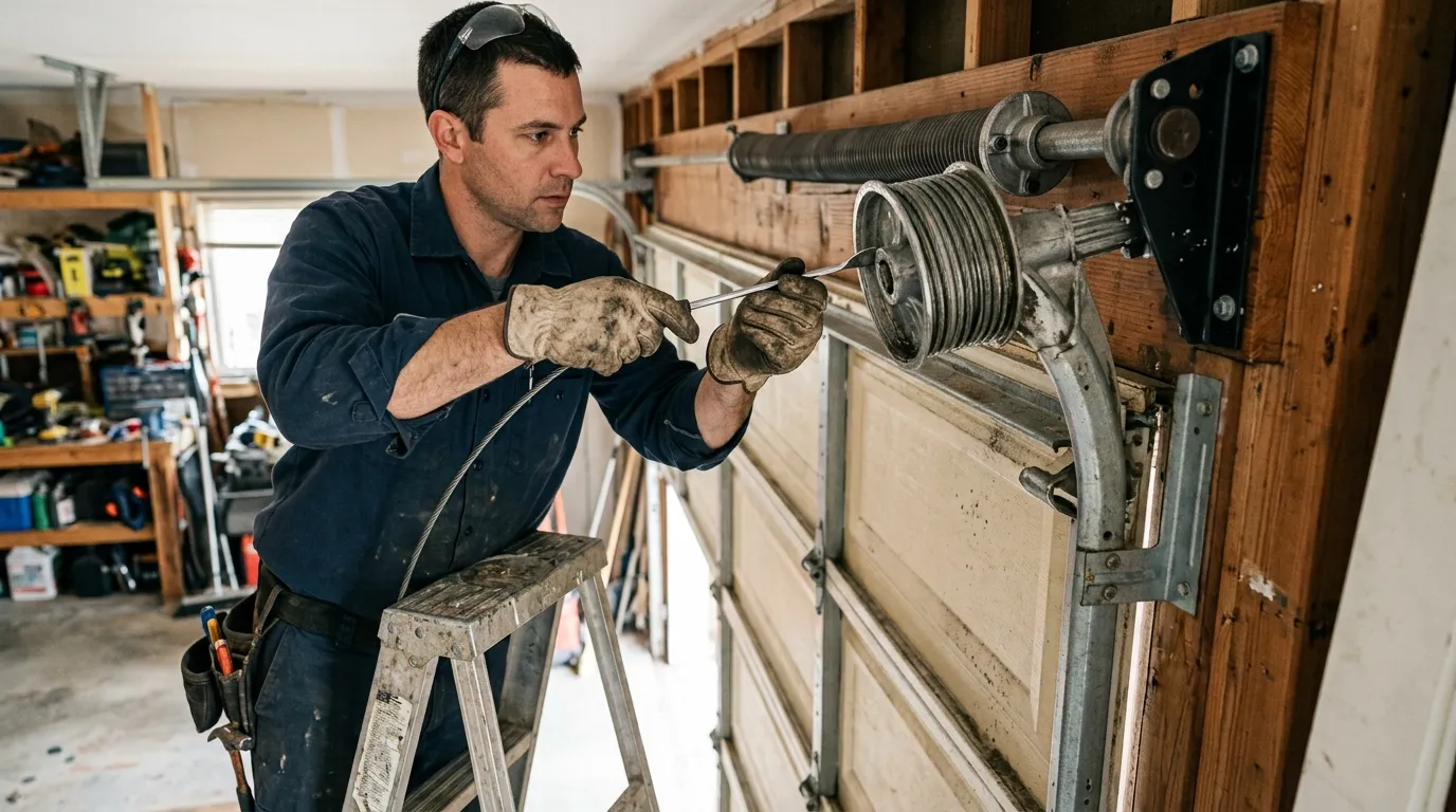 Repaired & tested - Port Huron garage door service