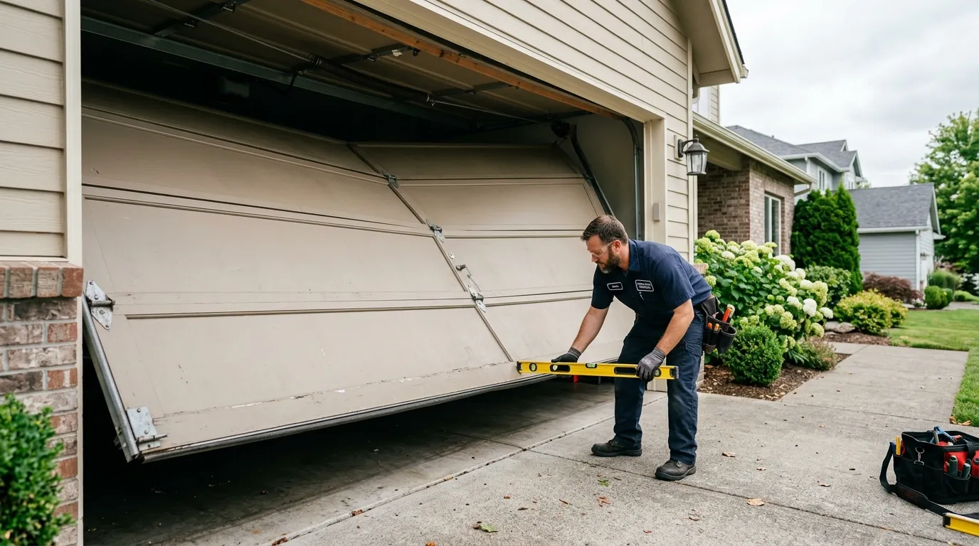 Repaired & tested - Port Huron garage door service