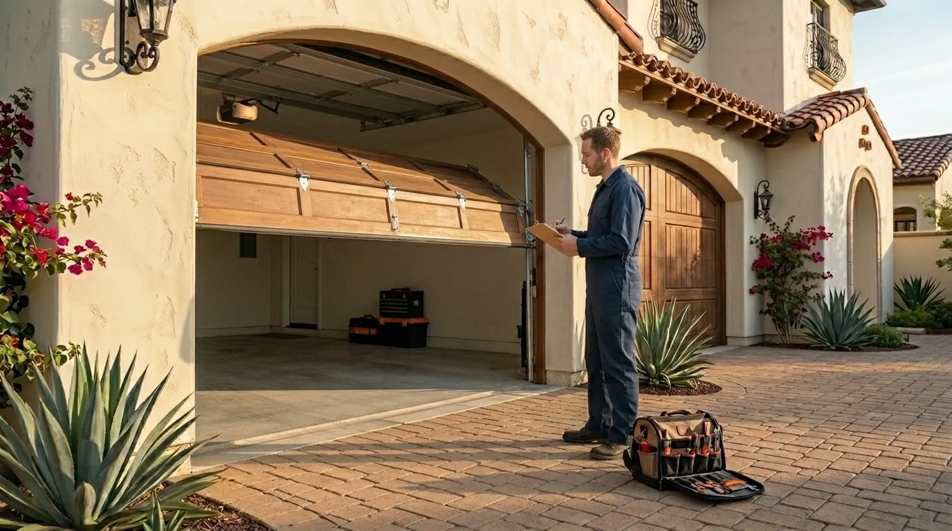 On-site diagnosis - Port Huron garage door service