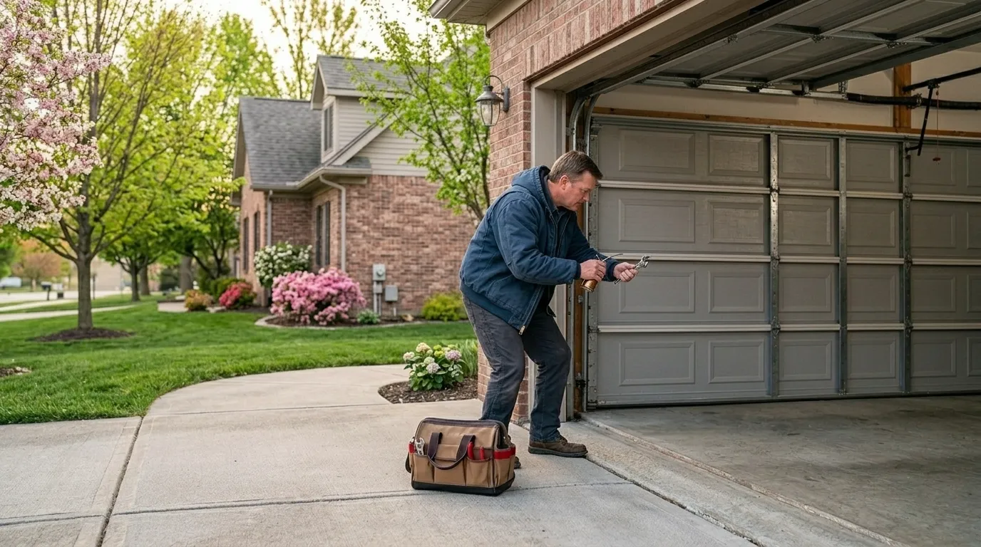 On-site diagnosis - Port Huron garage door service