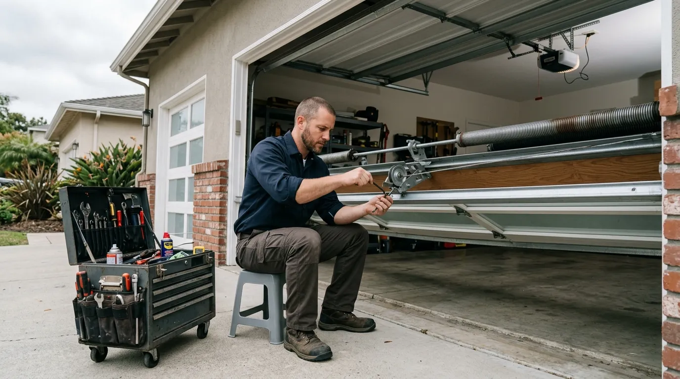 On-site diagnosis - Port Huron garage door service