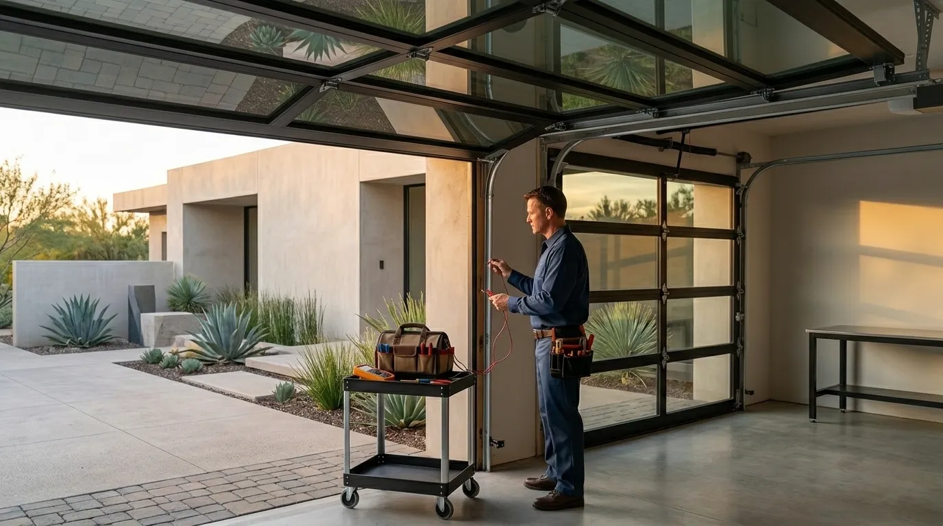 On-site diagnosis - Port Huron garage door service