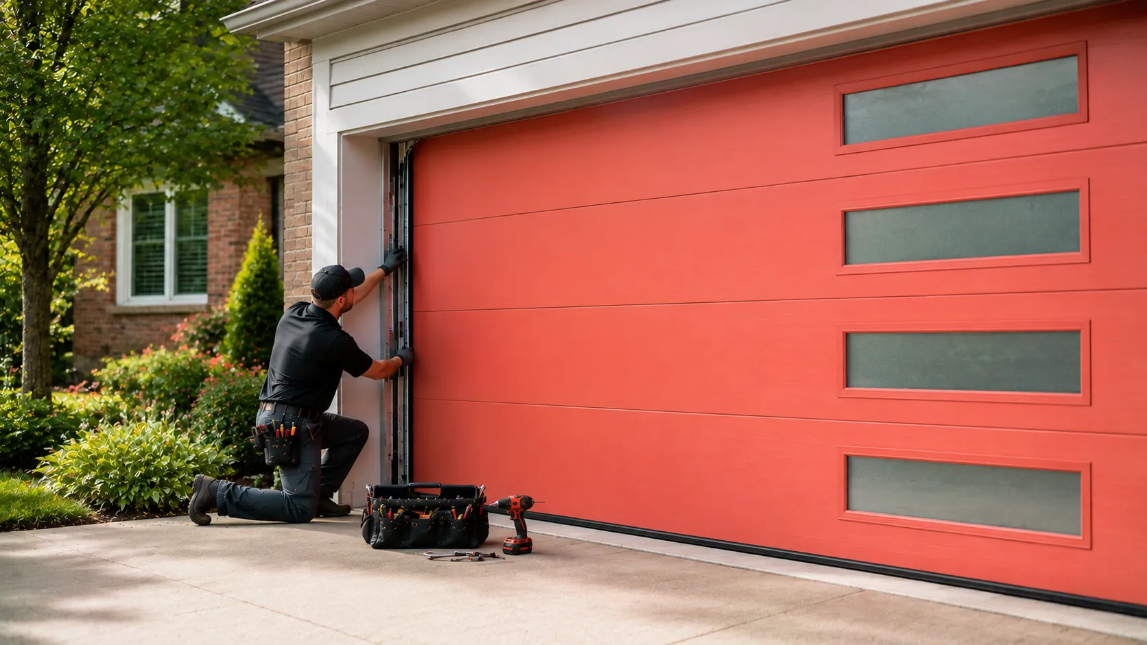 Garage door service in Port Huron